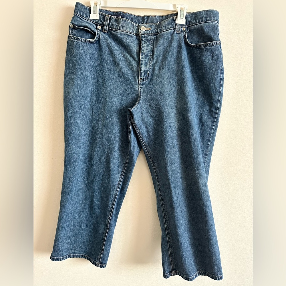 Lands End Cropped Jeans